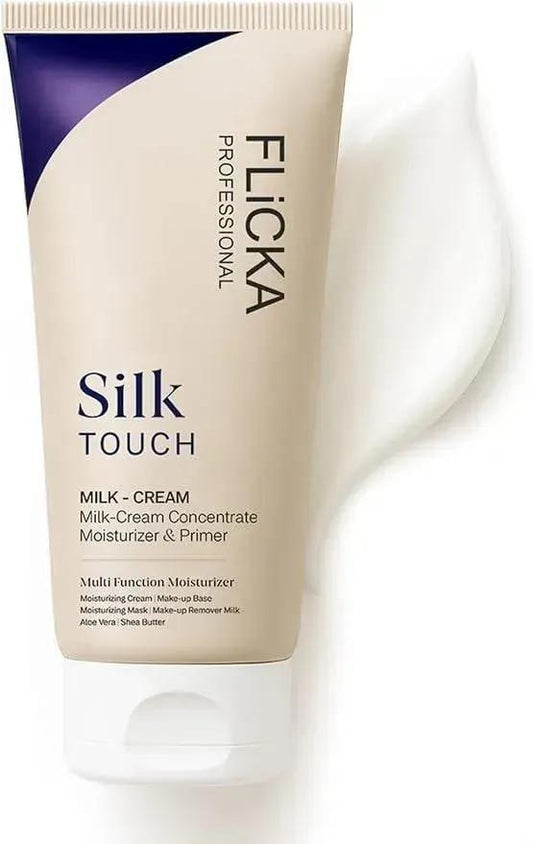 Flicka Silk Touch Milk Cream Moisturizer 100gm | Soft & Hydrated Skin Care