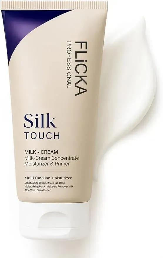 Flicka Silk Touch Milk Cream Moisturizer 100gm | Soft & Hydrated Skin Care