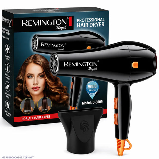 Remington Professional Hair Dryer D-6005 | Fast Drying & Salon Styling